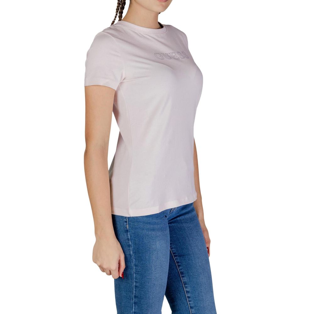 Guess Active Pink Cotton Sportswear
