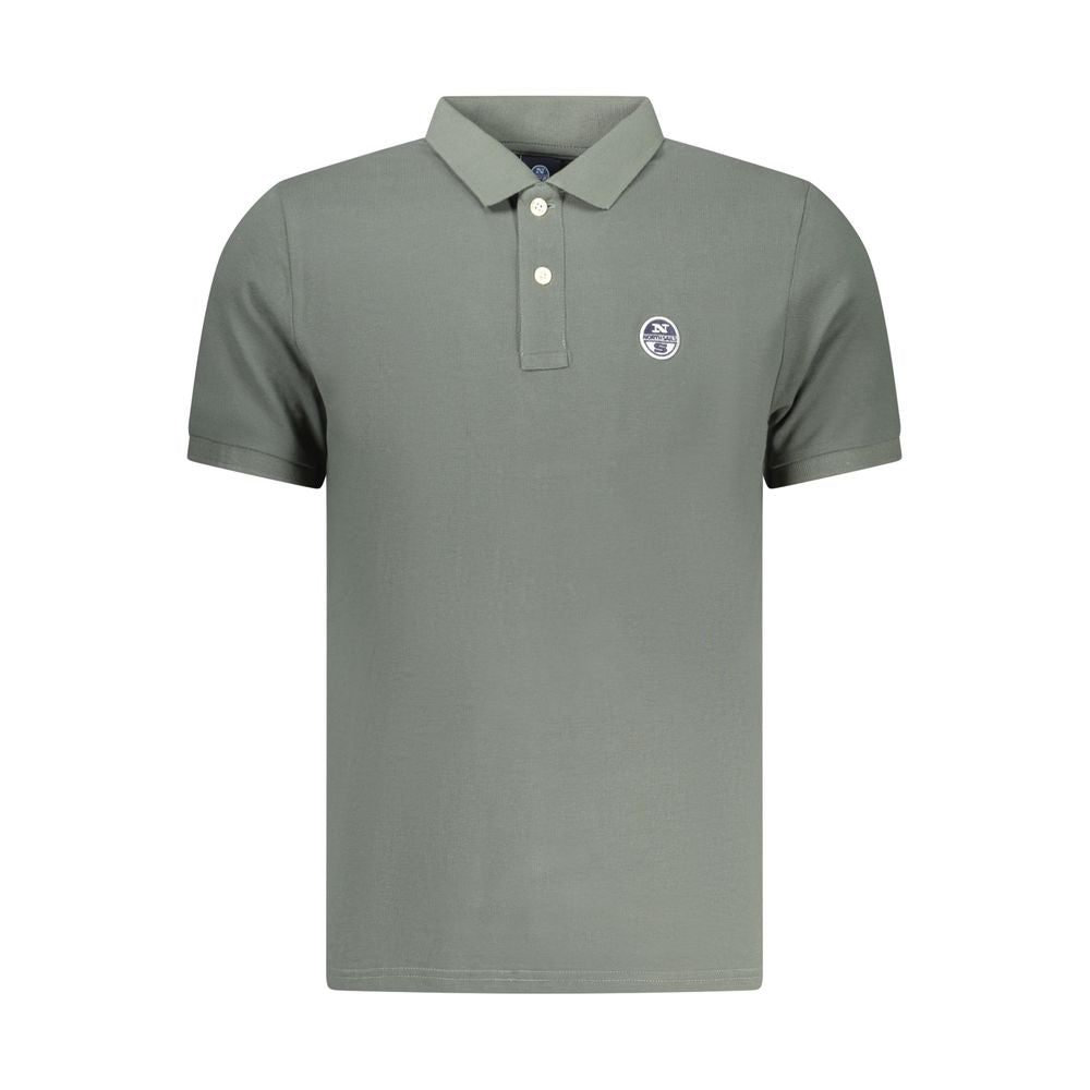 North Sails Men's Cotton Polo Shirt - Green