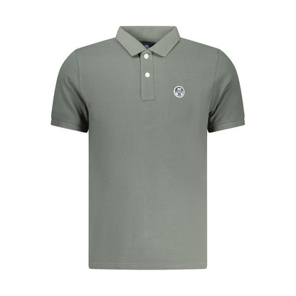 North Sails Men's Cotton Polo Shirt - Green