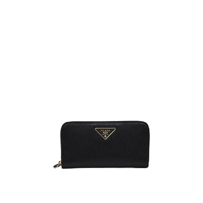 Prada Black Calfskin Wallet