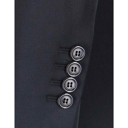 Saint Laurent Black Acetate Coat