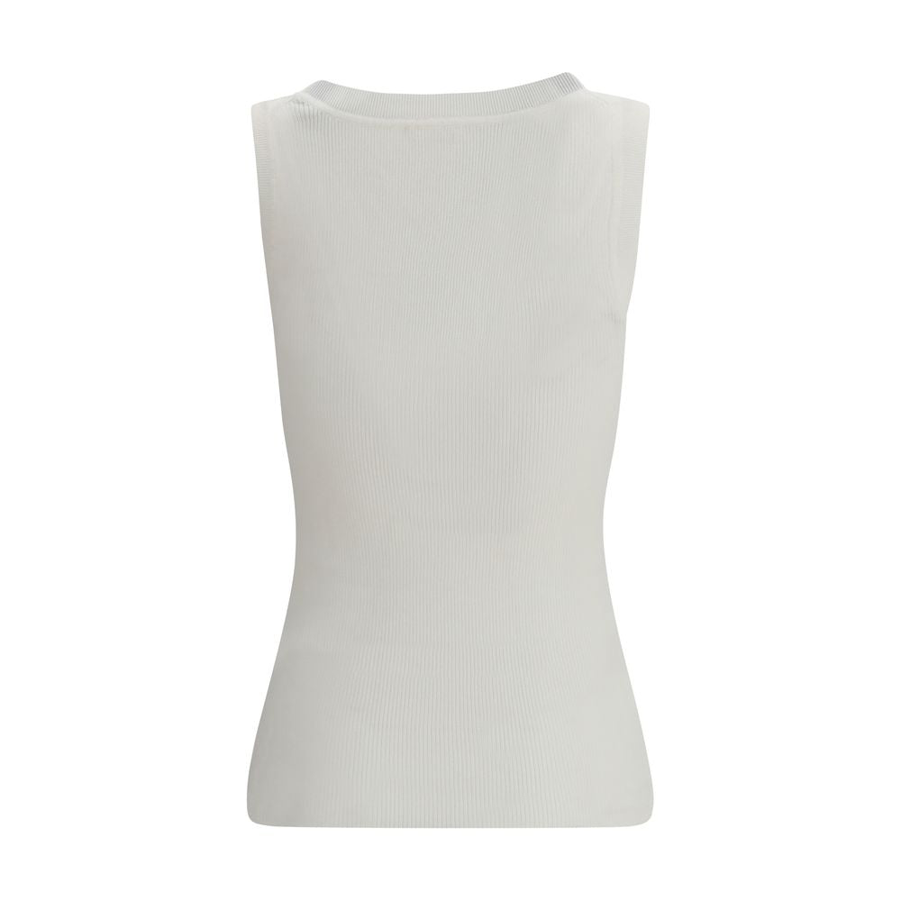 P.A.R.O.S.H. Beige Cotton Top
