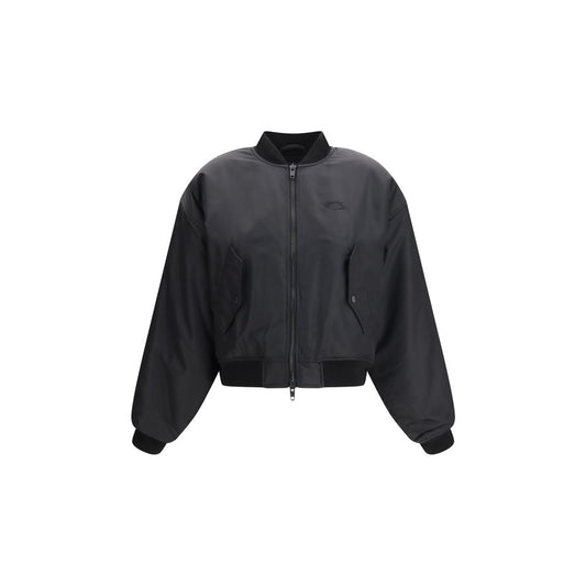 Balenciaga Black Polyamide Bomber