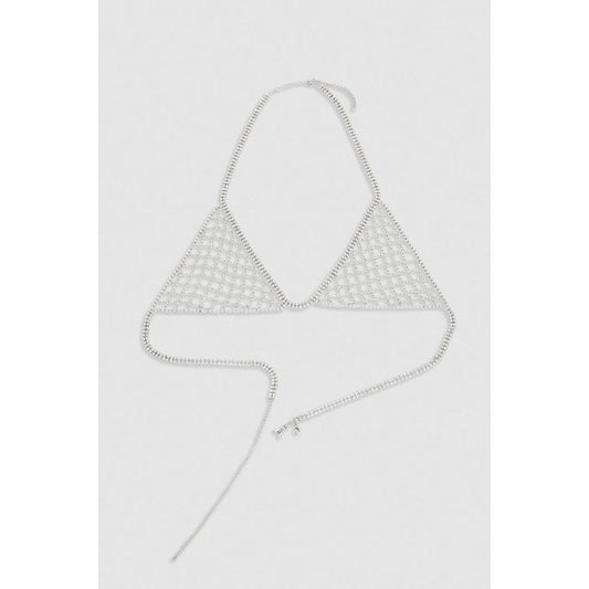 Patrizia Pepe White Copper Bra
