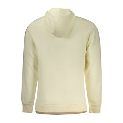 Hooded Sweatshirt Hoodie by Rifle for men in cotton polyester white & print features a authentic silhouette, showcasing a sophisticated hooded neckline and authentic detail for a refined finish.