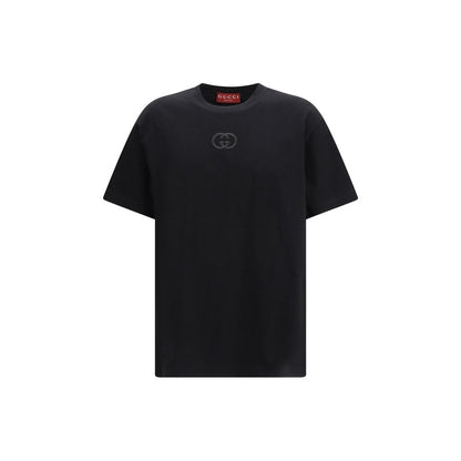 Gucci Black Cotton T-Shirt