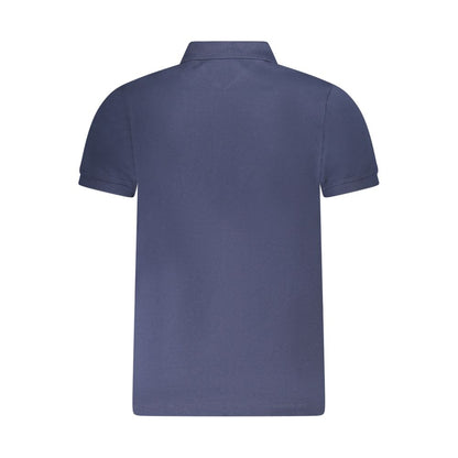 This Polo Shirt by Tommy Hilfiger for men in cotton blue & green presents a flawless silhouette, showcasing flawless detailing and a refined for a truly flawless aesthetic.