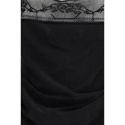 Magda Butrym Black Silk Top