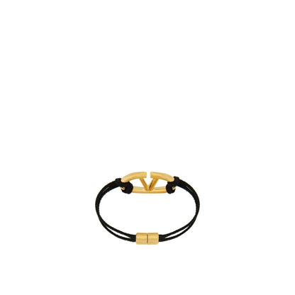 Valentino Garavani Black Cotton Bracelet