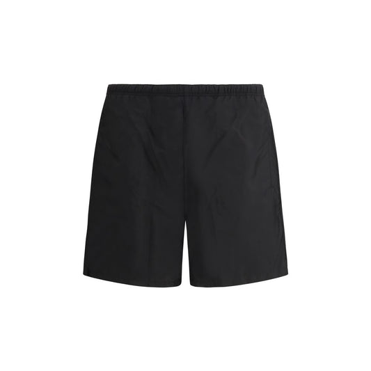 Prada Black Recycled Polyamide Swim Shorts