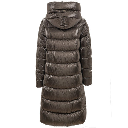 Herno Gray Viscose Parka