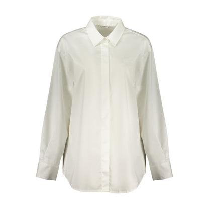 Guess Jeans White Cotton Dress Shirt
