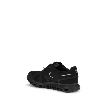 ON Black Polyurethane Athletic Sneakers