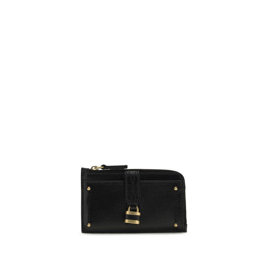 Chloé Black Calf Leather Bos Taurus Wallet