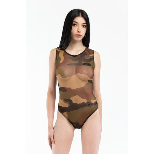 Moschino Army Cotton Bodysuit