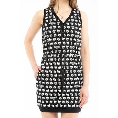 Moschino Multicolor Cotton Casual Dress
