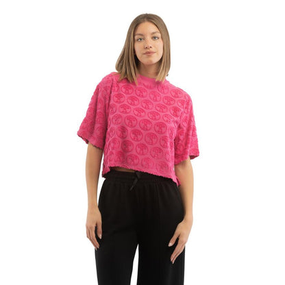 Moschino Fuchsia Cotton T-Shirt