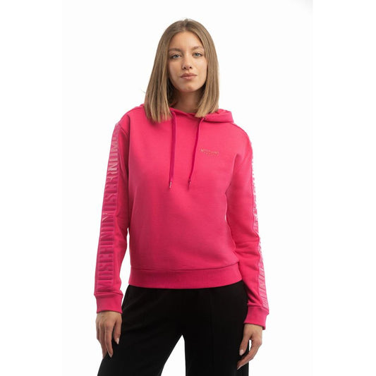 Moschino Fuchsia Cotton Sweatshirt