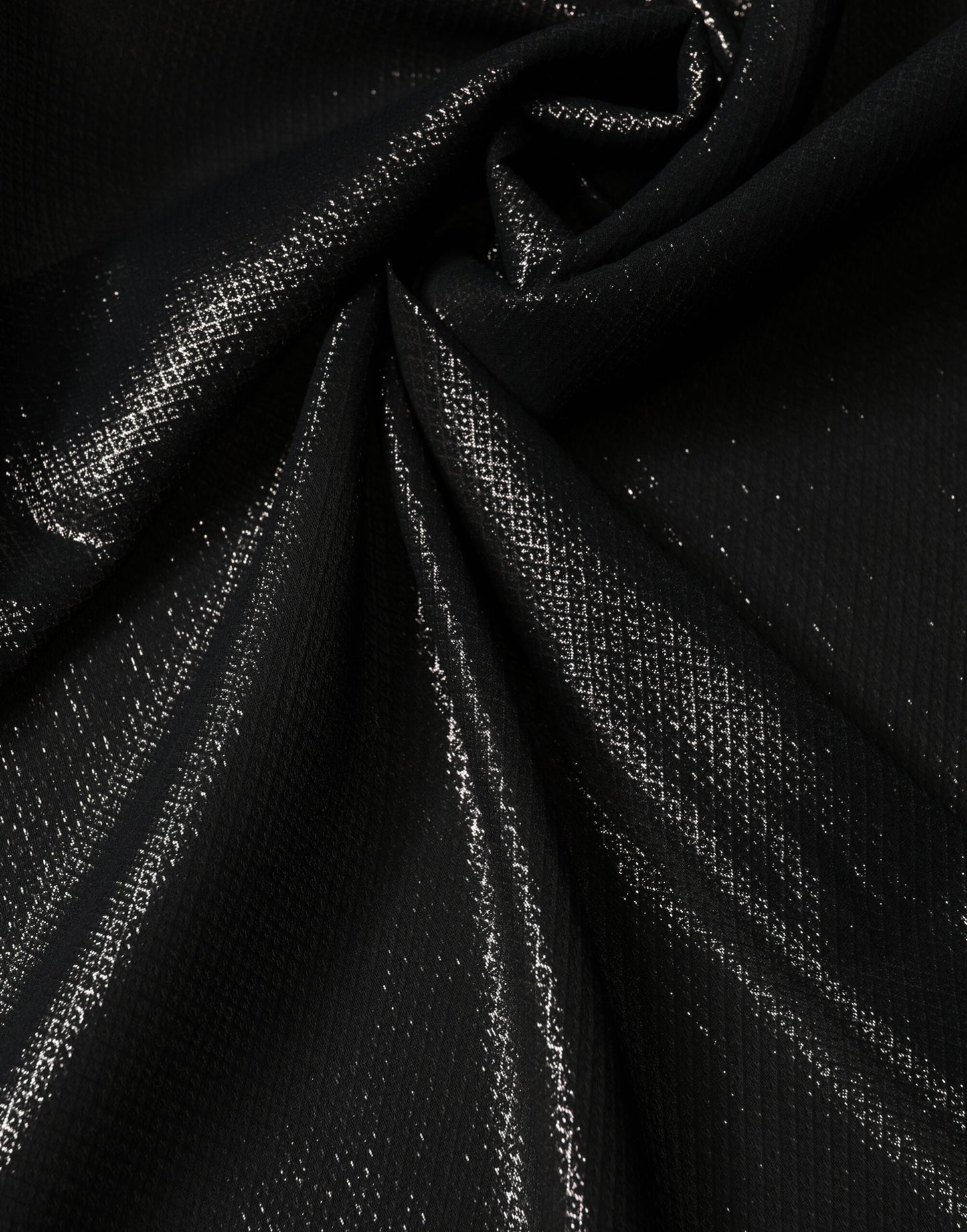 Dolce & Gabbana Black Silk Square Wrap Shawl Foulard 122cm x 120cm  Scarf