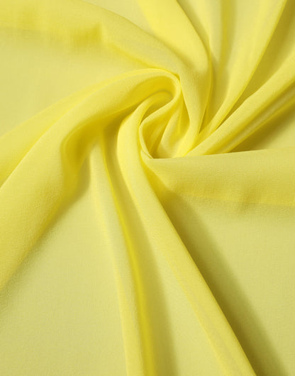 Dolce & Gabbana Yellow Silk Neck Wrap Shawl Stole 200cm x 64cm Scarf