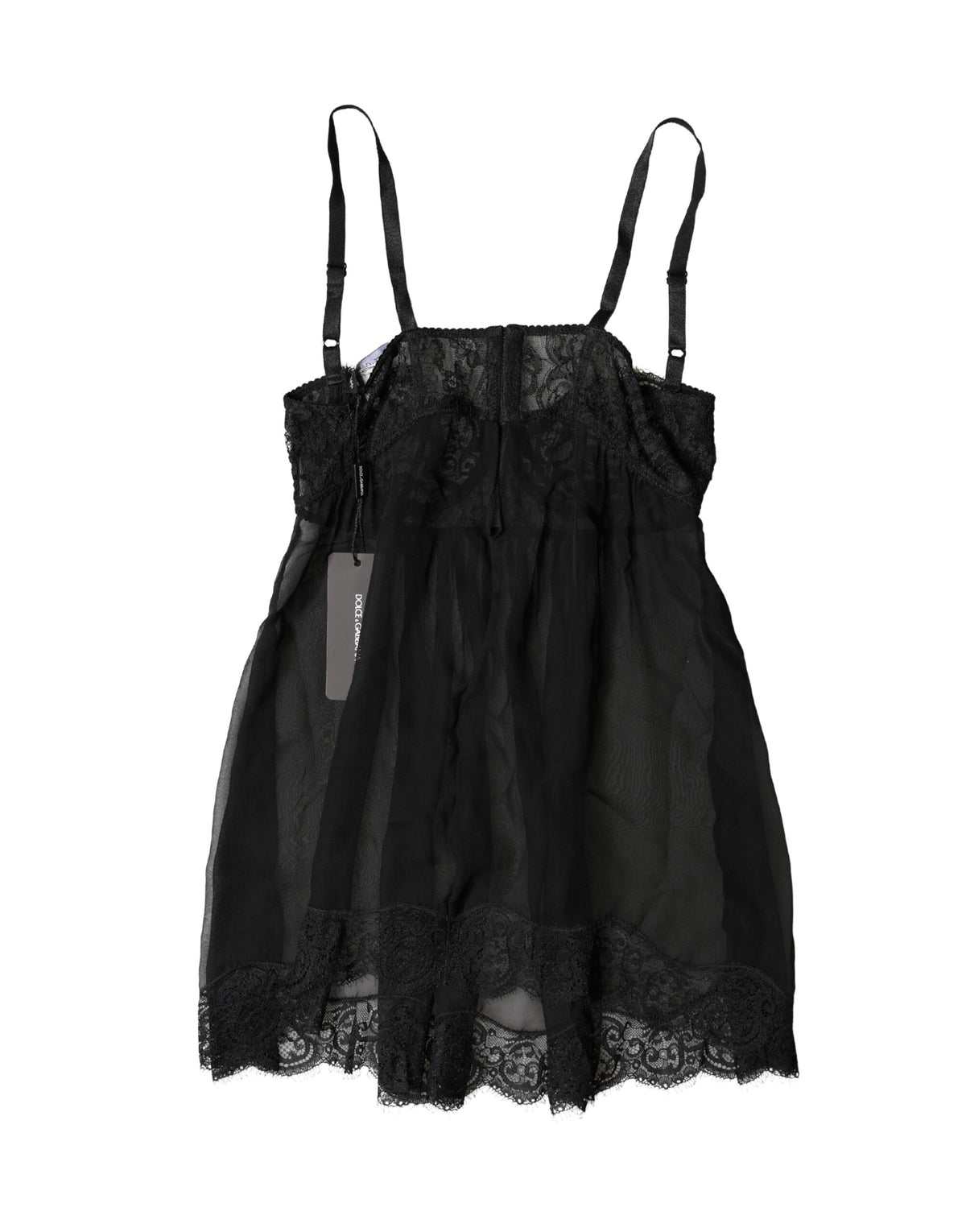 Dolce & Gabbana Women's Cotton Nylon Rayon & Silk Pajamas - Black Floral