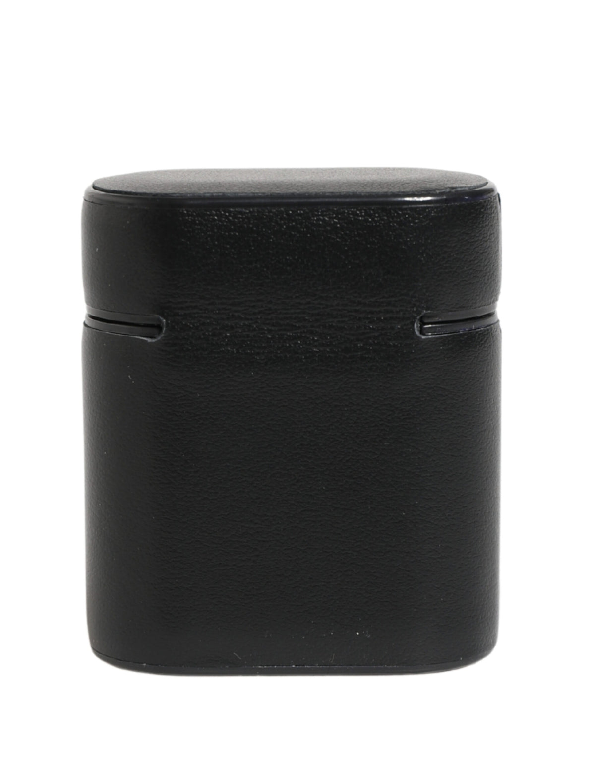Dolce & Gabbana Calf Leather Earbuds Carrying Case - Black Print