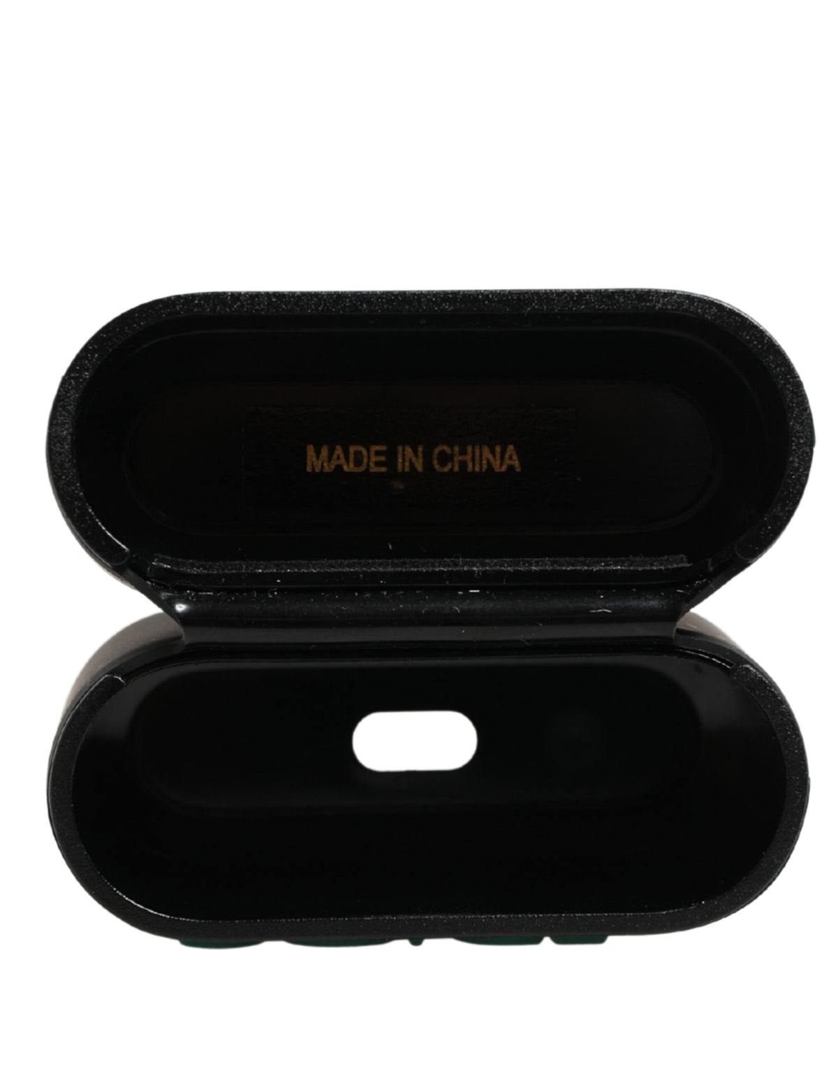 Dolce & Gabbana Polycarbonate PVC & Tin Earbuds Carrying Case - Black