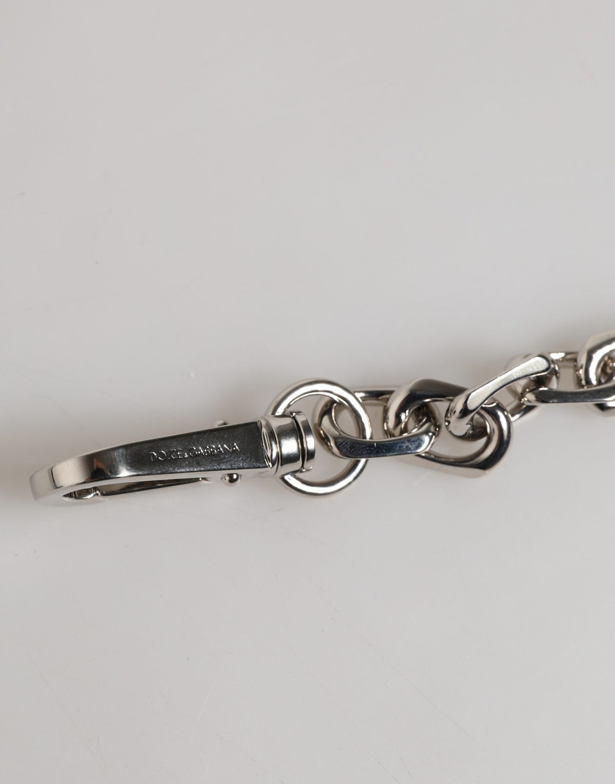 Dolce & Gabbana Women's Chain Metal Silver & Pearls Bracelet - Gray Pearl Silver Signature