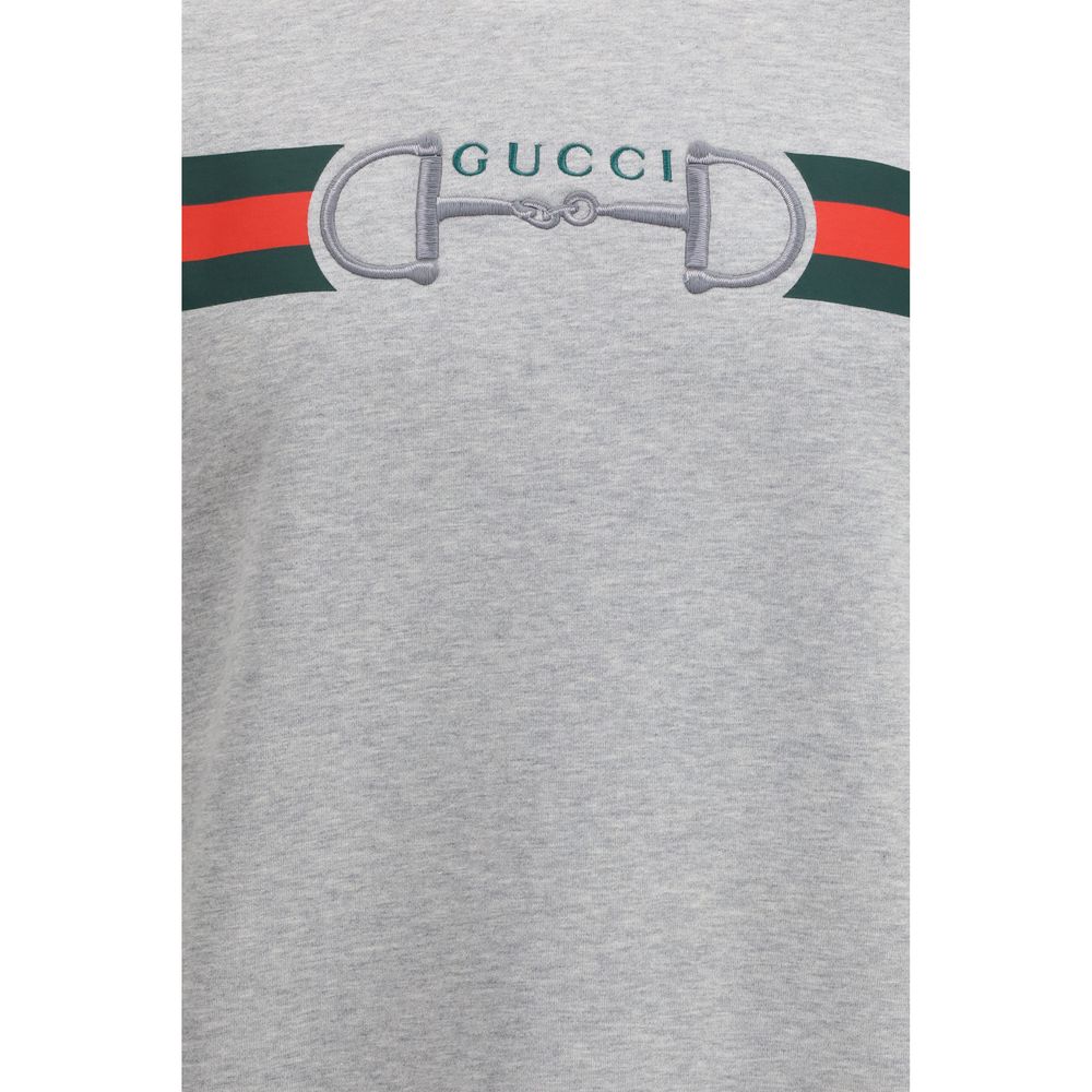 Gucci Gray Cotton Sweatshirt