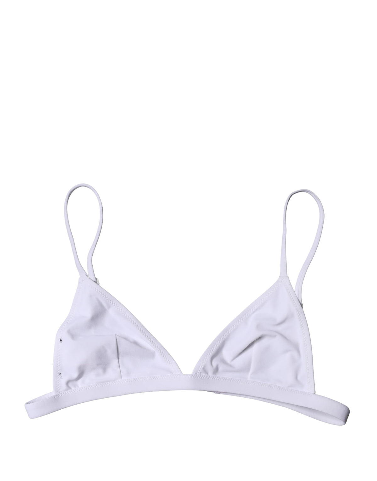 Dolce & Gabbana Women's Stretch Nylon Swimwear Top - White