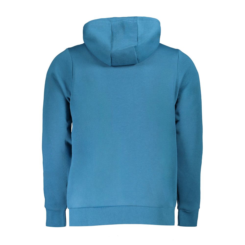 Norway 1963 Men's Cotton Polyester Hooded Sweatshirt Hoodie - Blue