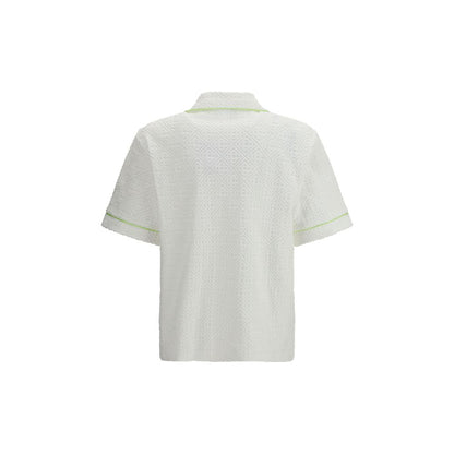 Casablanca White Denim Shirt
