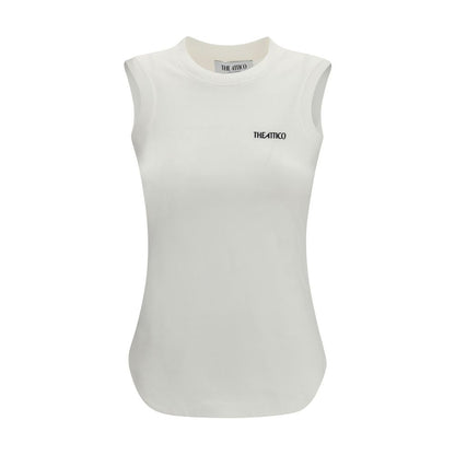 The Attico White Cotton Top