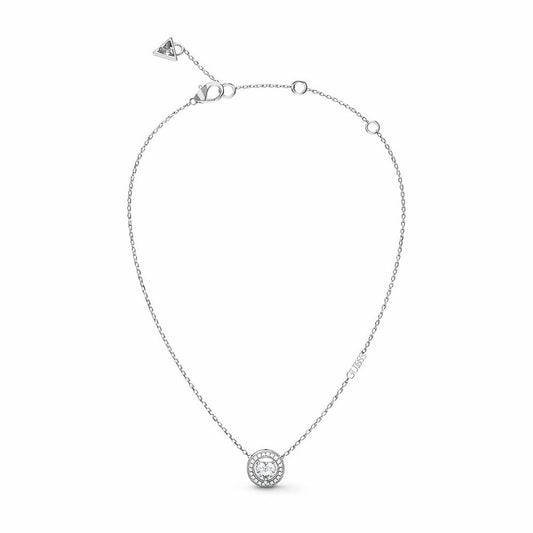 Guess Gray Stainless Steel Necklace