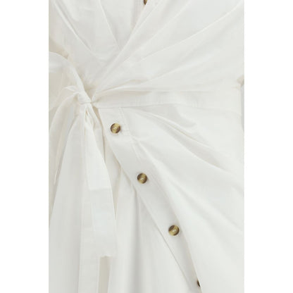 Zimmermann White Cotton Casual Dress
