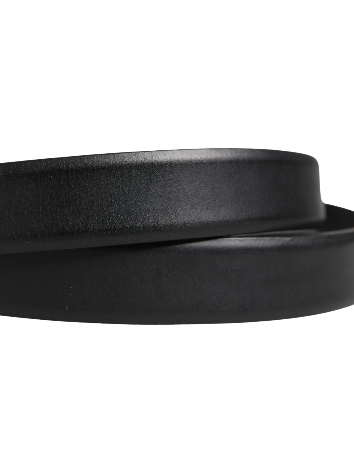 Dolce & Gabbana Calf Leather Belt - Black Gold