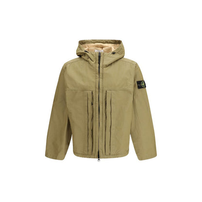 Stone Island Bicolor Cotton Coat