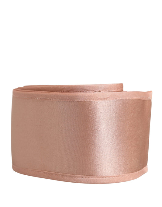 Dolce & Gabbana Silk Satin Belt - Pink