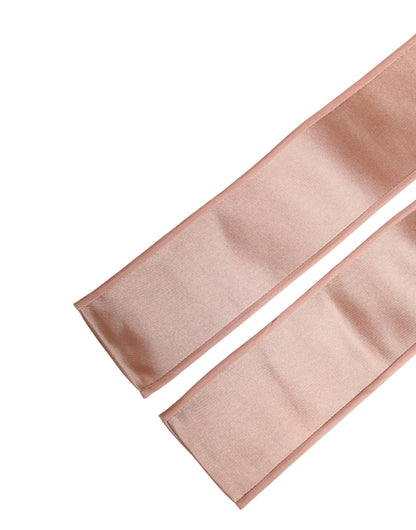 Dolce & Gabbana Silk Satin Belt - Pink