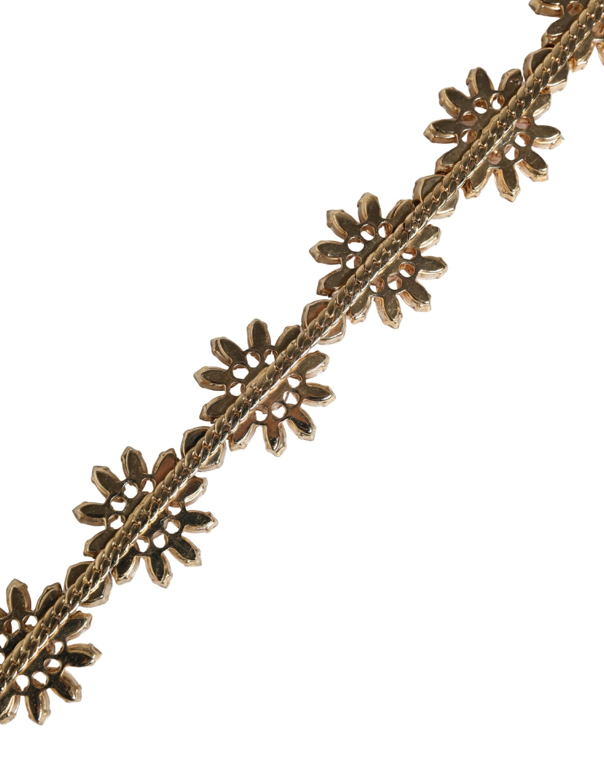 Dolce & Gabbana Ayers Calf Leather Belt - Gold Red