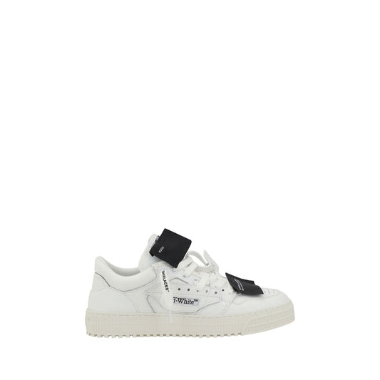 Off-White Black Rubber Low Top Sneakers