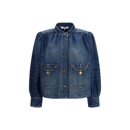 Chloé Blue Cotton Denim Jacket