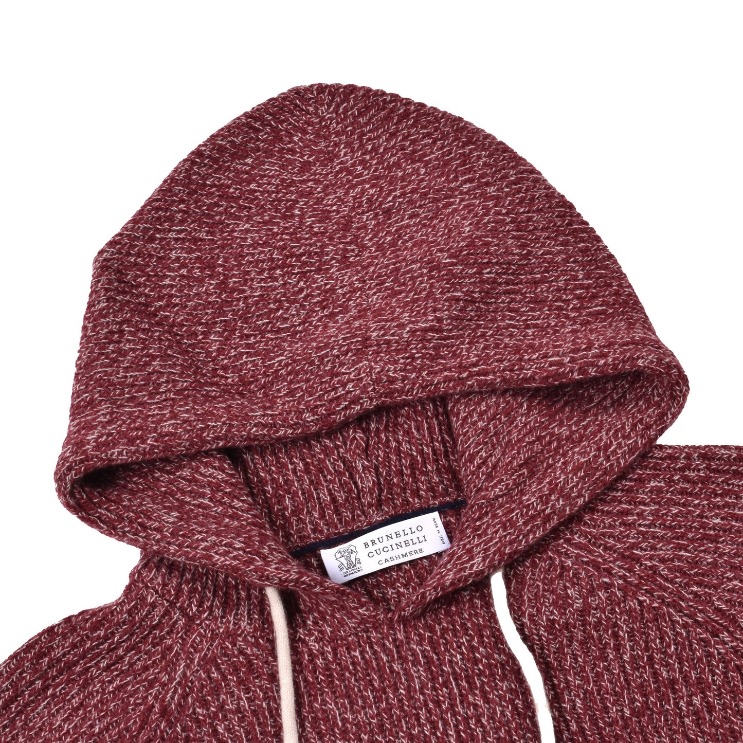 Brunello Cucinelli Bicolor Wool Sweatshirt