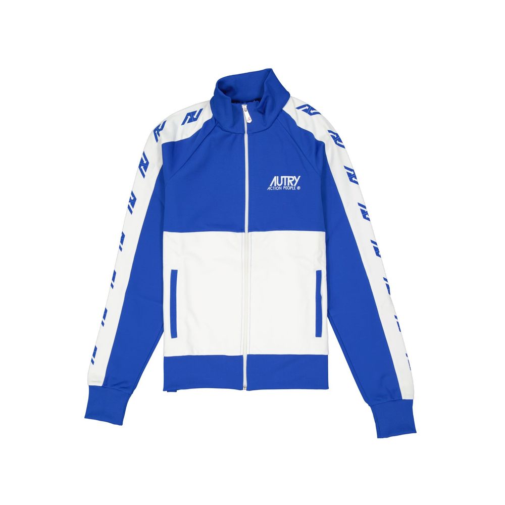 Autry Blue Cotton Shell Jacket