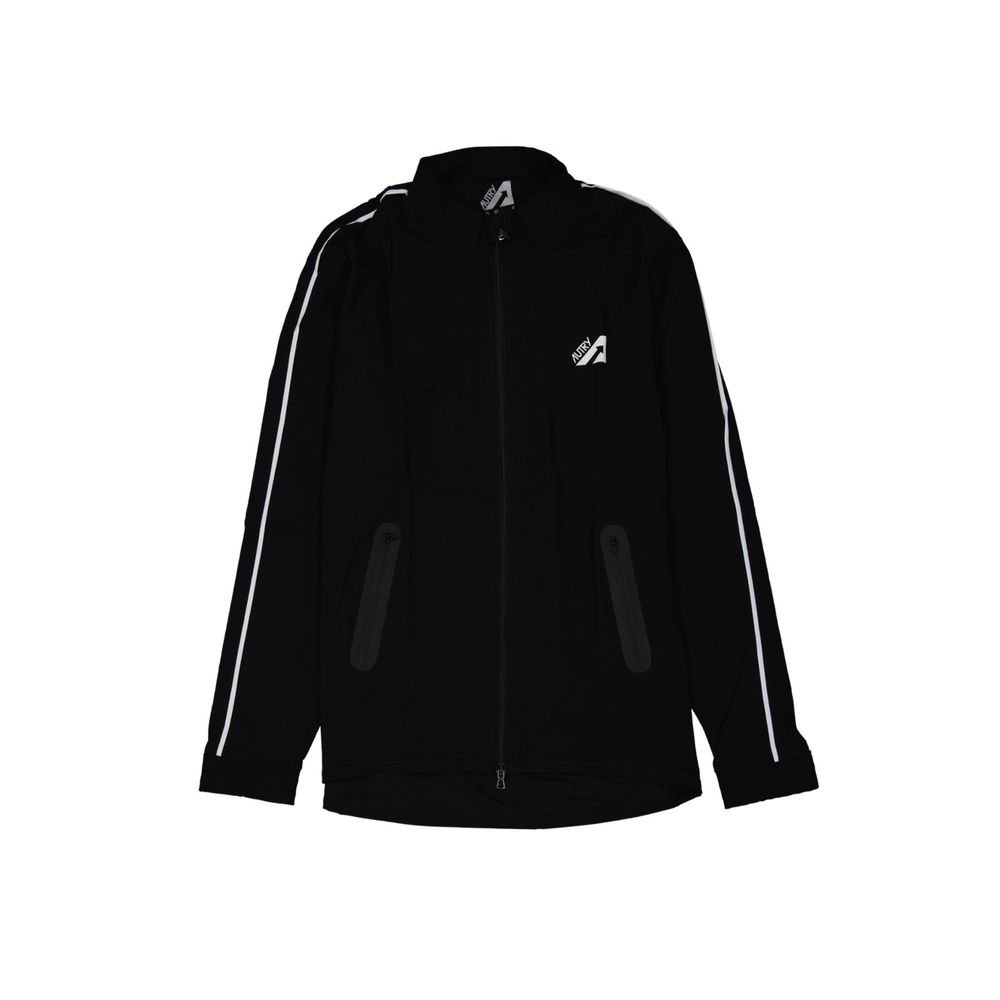 Autry Black Elastane Shell Jacket