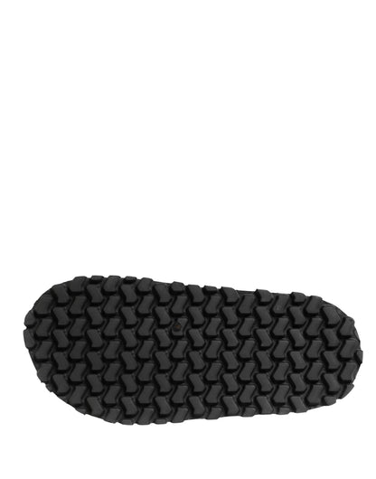 Dolce & Gabbana Men's Leather & Rubber Platform Sandals - Black