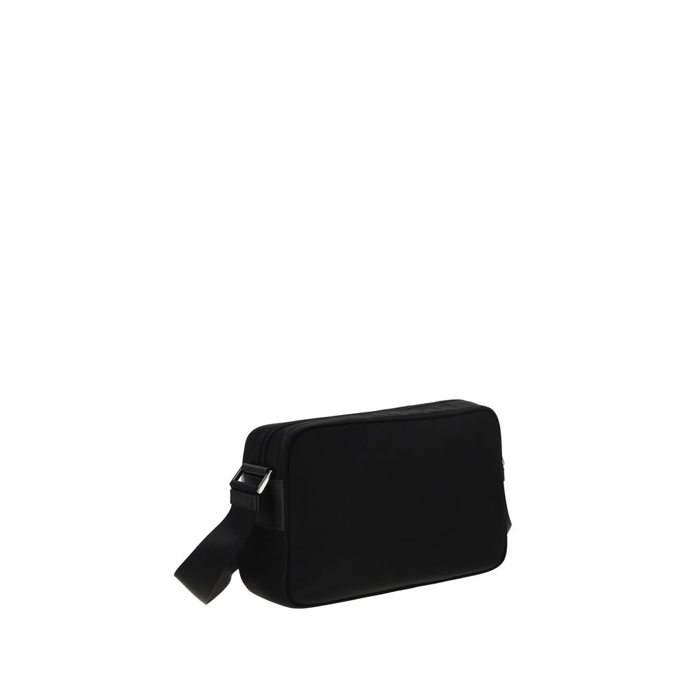 Shoulder Bag by Prada for women in nylon black features a effortless chic silhouette with a secure zipper, ample , and versatile shoulder-strap & adjustable-strap for a effortless chic finish.