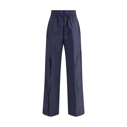Prada Blue Recycled Polyamide Casual Pants