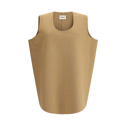 Khaite Beige Wool Casual Dress