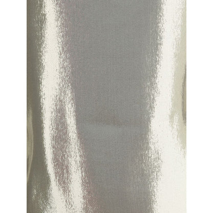 SA SU PHI Gold Silk Top